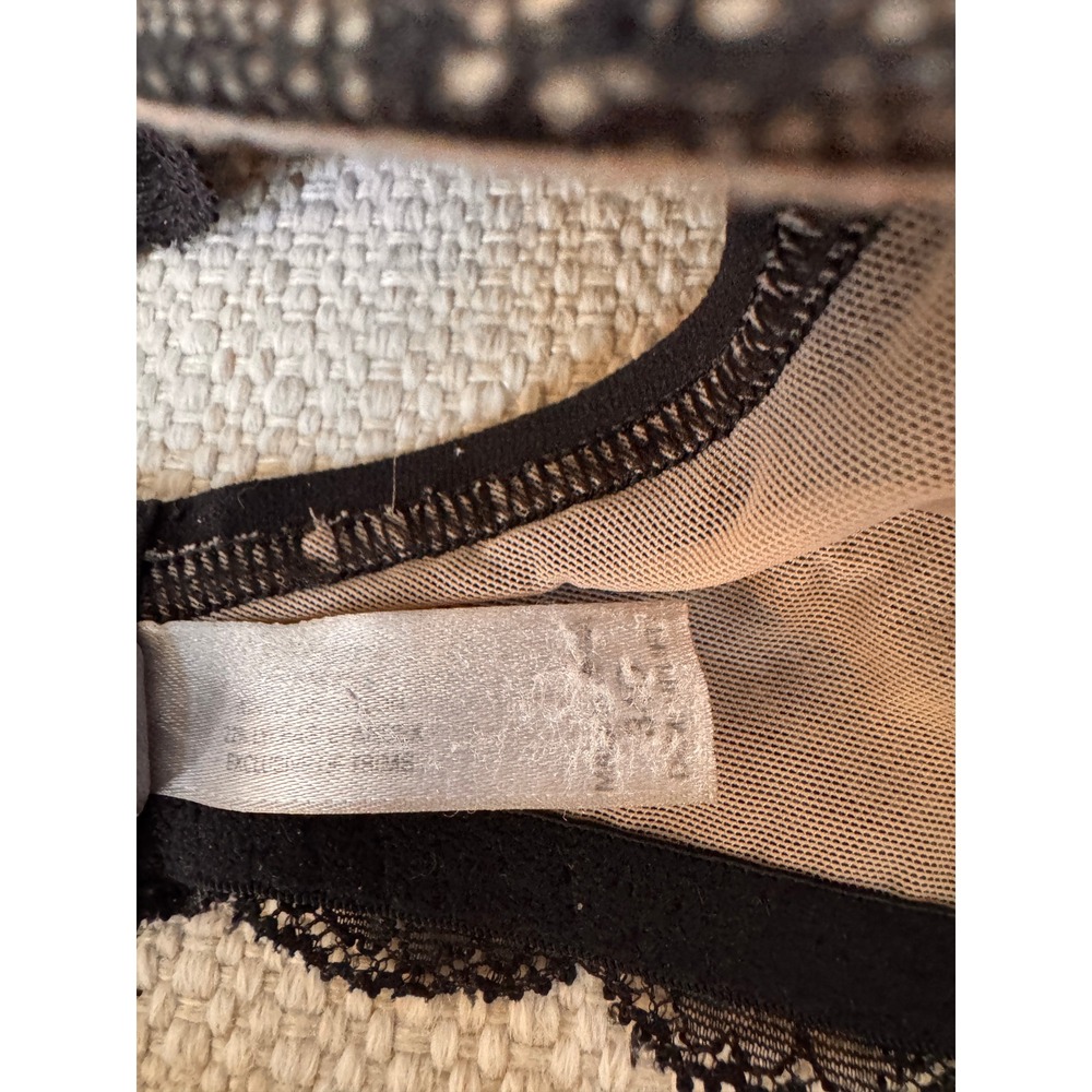 Victoria Secret Demi Uplift Bra Biofit Black Lace Underwire 34C - Picture 6 of 6